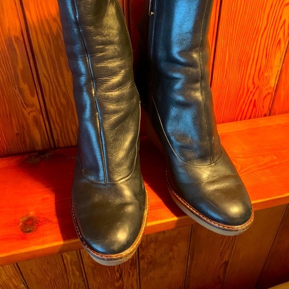 Vintage Juicy Couture Zip Wedge boots - Picture 3 of 4